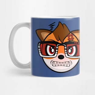 Angry Fox Robin Mug